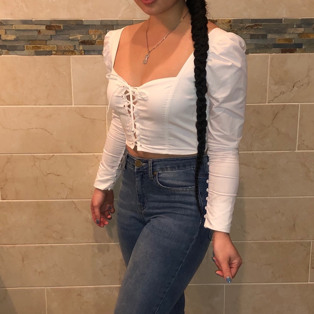 Corset crop top